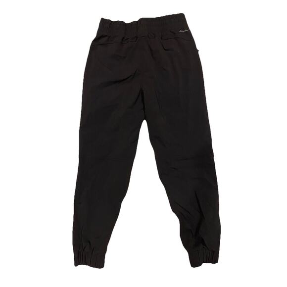 Eddie Bauer Pants Womens 8 Departure Joggers Black Zip Pockets Hiking Outdoors - Picture 5 of 5